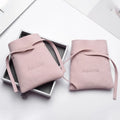 Luxury Eco-friendly Microfiber Custom Color Logo Drawstring Jewelry Packaging Pouch with Custom Size