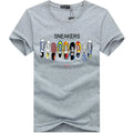 Summer Casual Cool TShirt Men Short Sleeve T-Shirt Tee O-Neck T Shirts Streetwear Tops Cotton Male Clothes Plus Size