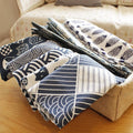 9 Style Japanese Decoration Kitchen Linen Dining Table Mat Heat Resistant Double Cloth Placemat for Table Protection