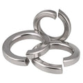 DIN 127 Stainless Steel SS304 SS316 Split Lock Washers Spring Washers Open End Split Sping Lock Washer