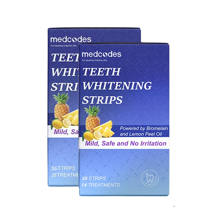 14 28 Treatments Bandes De Blanchiment Des Dents Teeth Whitening Stripes Bleaching Strips