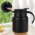 Hot Sale 316 Stainless Steel Double-Walled Coffee Flask Tea Infuser Custom Logo Vacuum Insulated Metal Tea Kettle Pot Digital