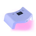 48W Rechargeable LED UV Nail Lamp with 365nm+405nm Wavelengths CE Certified Two-Handed Art Machine for All Types