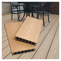 Outdoor Co-extrusion Composite Decking WPC Exterior Patio Swimming Pool Plastic Waterproof Outdoor Deck Panel  Terrace Flooring