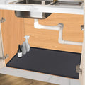 Large Size Modern Waterproof Food Grade Silicone Non-Slip Pet Friendly Kitchen Sink Undermat Washable Drip Tray Drain Holes