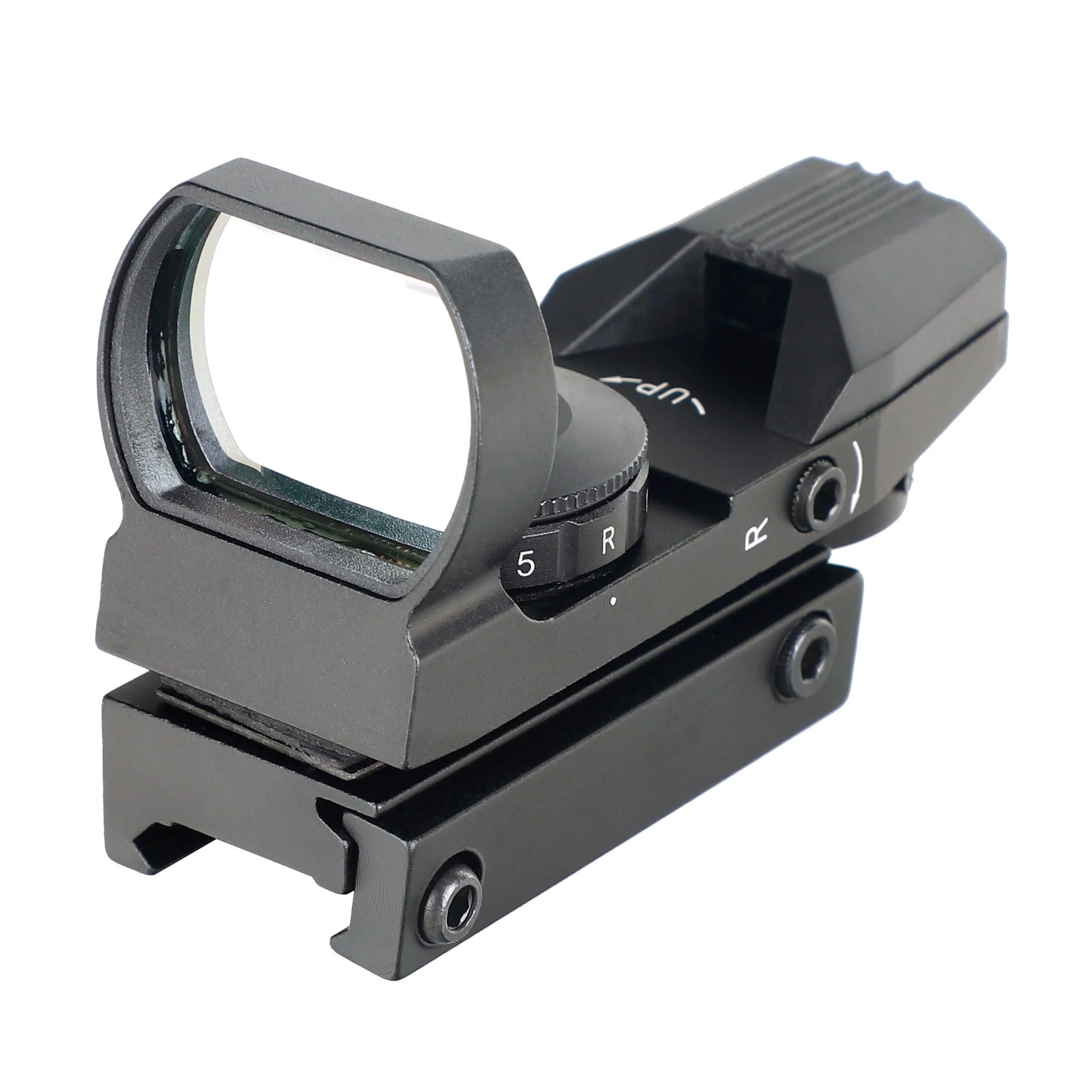 Ohhunt Black Tactical Scope Hunting Optics Red Green Dot Sight Reflex Reticle Scope Sight for 11mm/20mm Mount