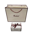 Recyclable Kraft Paper Bag Custom Printed Your Own Logo Wholesale Shopping Paper Bag for Food With Handle