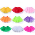 Wholesale Cheap Kids Party Tutu Skirt Dress 3 Layers Fluffy Ballet Tutu Skirt for Girls