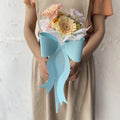 The Bow Shape Is Designed for a Single Flower Bouquet Box With a Fairy Stick Flower Arrangement Boxes