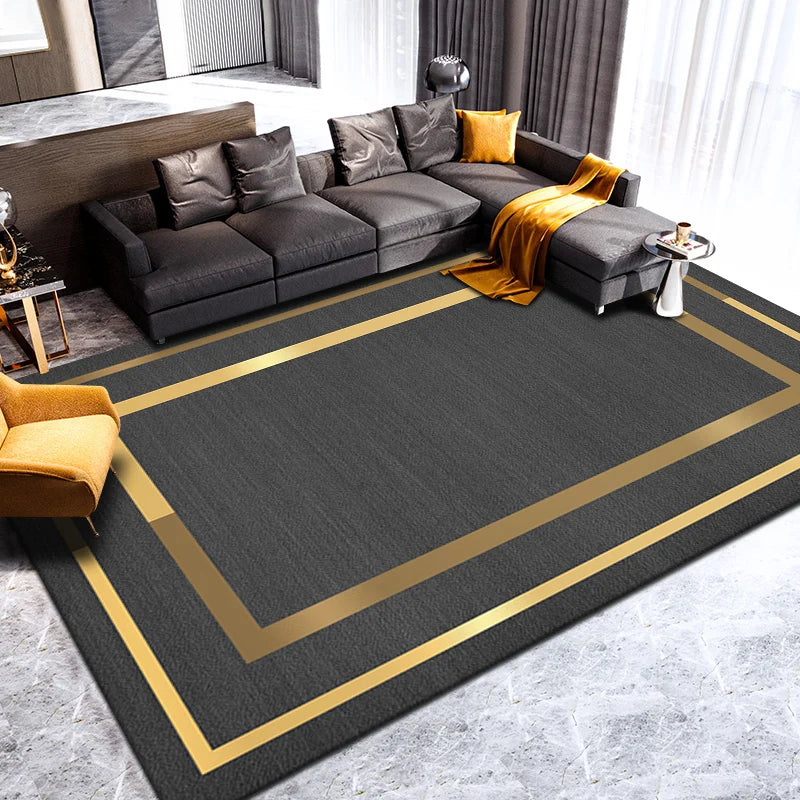 Chinese Wholesale Polyester Living Room Carpet and Rug Decorative Modern Abstract Custom 3d Floor Print Big Carpets