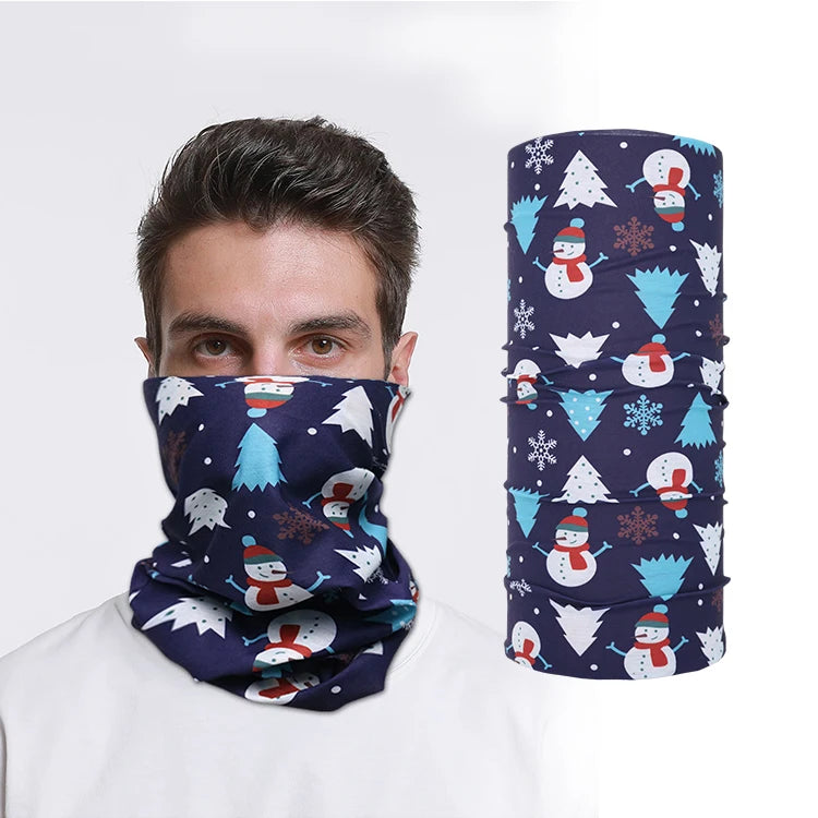 Tubular Custom logo Bandana Tube Bandana Head Scarf Face Cover Multi-use Neck Gaiter