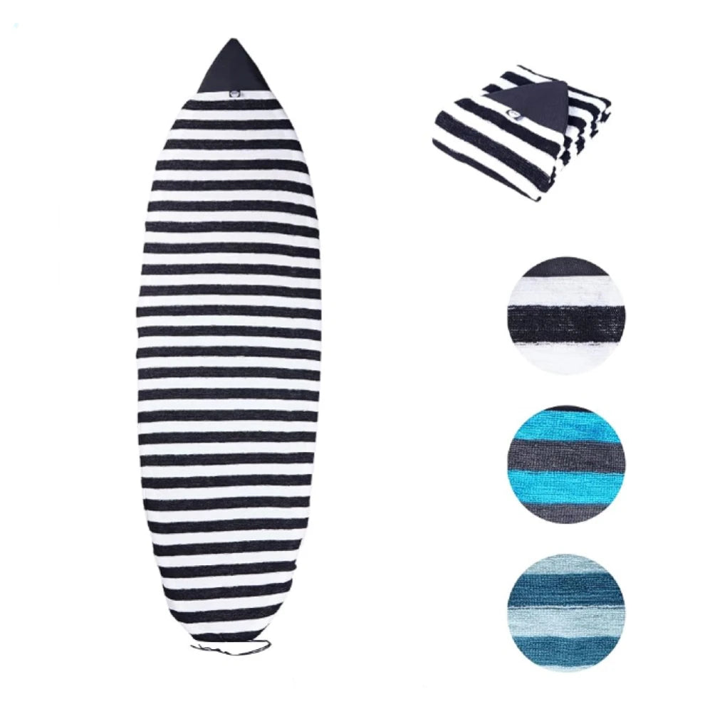 Wholesale Elastic Soft Fabric Dry Surfboard Storage Bag Case Sock Surfboard Cover