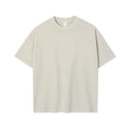 Fashion 250 Gram Stone Washed Solid 100% Cotton Custom Print Oversized Blank Vintage T-Shirt for Men