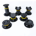 JNZ Industrial TA-A 46-70mm Plastic Joist Supports Outdoor Garden Deck Bracket Flooring Accessories for Overhead Platform System