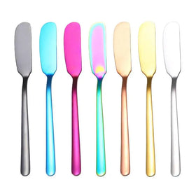 HY 304 Stainless Steel Butter Applicator Western Food Bread Knife