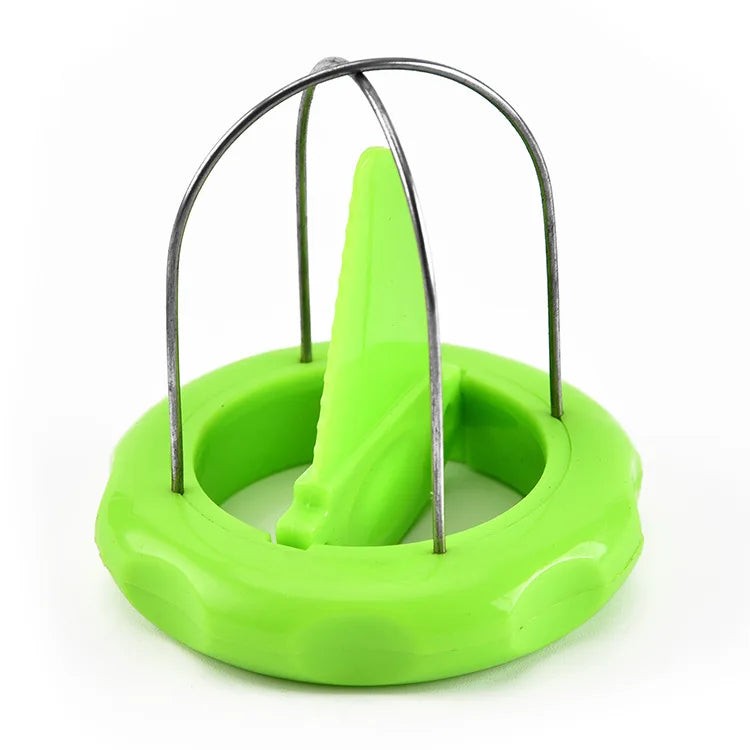 Easy-to-Use Eco-Friendly Safe Manual Plastic Kitchen Tool PP Material Kiwi Slicer Peeler Pitter Scooper Slicing Peeling