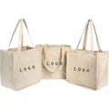 Hot Sale Cotton Shopping Tote Bag With Custom Logo Printed Recycled Shopping Bag