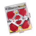 6 Pcs Triangle Welding Holder Positioner Magnetic Fixed Angle Soldering Locator Tool