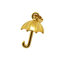 Fashion Gold Umbrella Pendant Necklace Stainless Steel 316 Jewelry Woman Charms for Jewelry Making