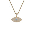 CN388   Hip Hop Pendant  Bling Bling  Brass Setting  CZ  Necklace Iced Out Jewelry