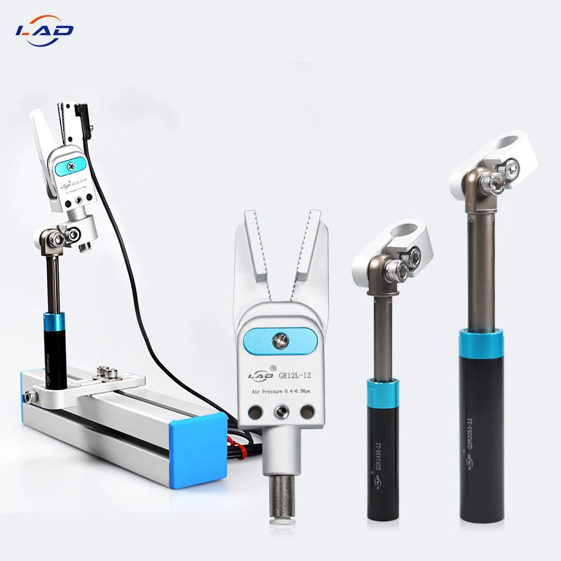 Customizable OEM Electric Finger Cylinder Clamp Tool Parts Small Jig Durable Nozzle LADUNG GR Painted Surface 1 Year Warranty