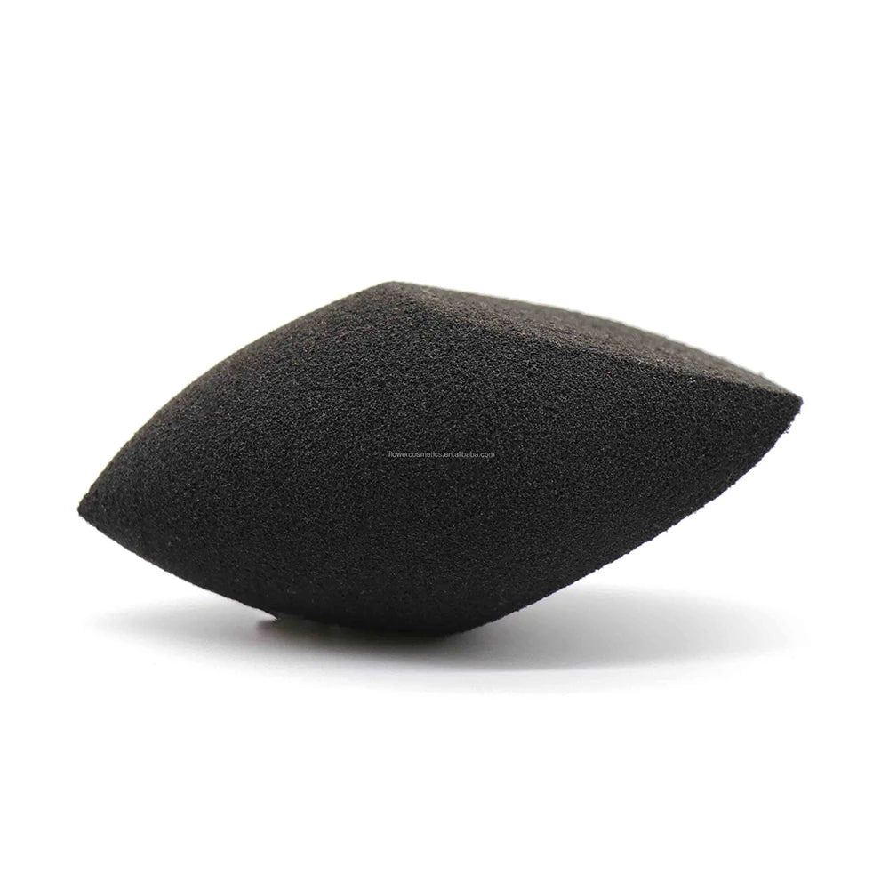 Promotional Cheap 2 Cuts Black Soft Makeup Sponge Blender Wholesale Price