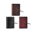 A7 Vintage Leather Journal With Blank Pages Refillable Handmade Cowhide Cover Writing Notebook Diary Genuine Leather Notebook