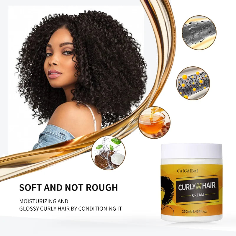 Private Label Curly Hair Activators Products Curl Moisturizing Enhancing Defining Creams