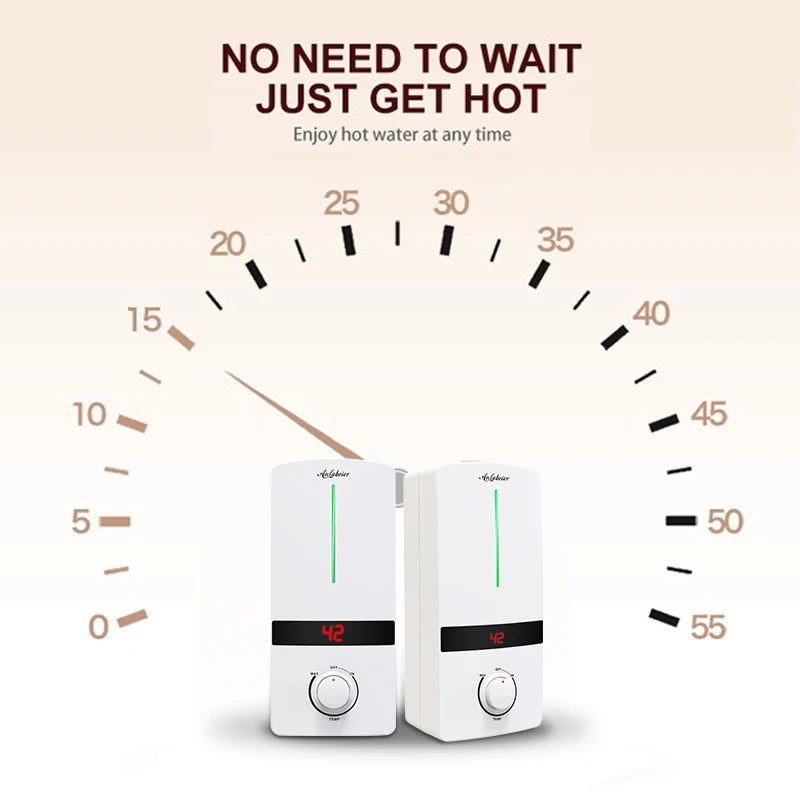 Constant temperature quickly heating whole home tankless water heater instant electric geyser with shower head