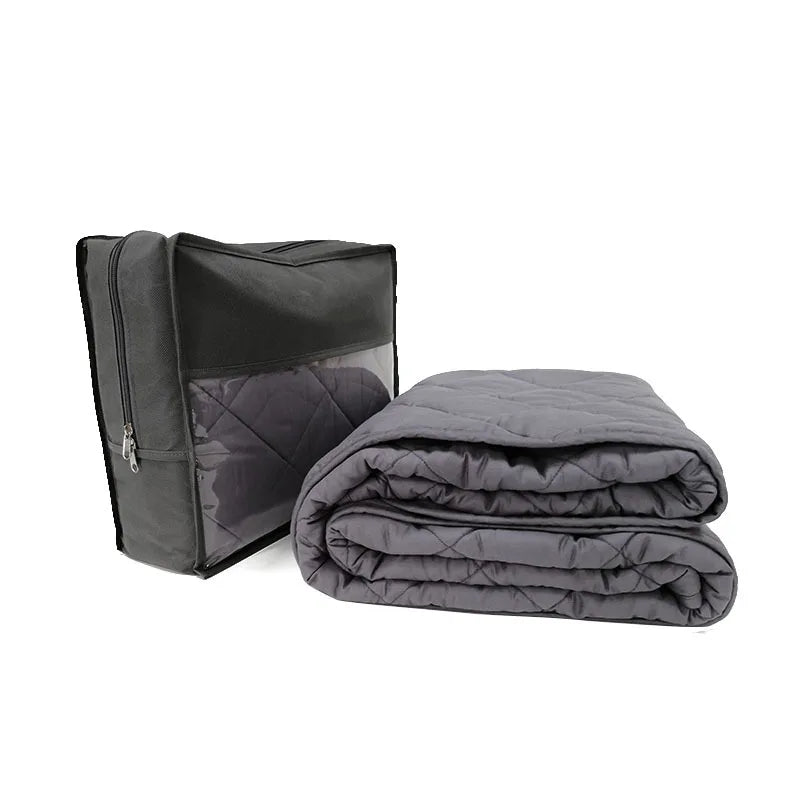 Super Soft 100% Cotton Breathable and Washable Autism Weighted Blanket Glass Beads for Weighted Blankets