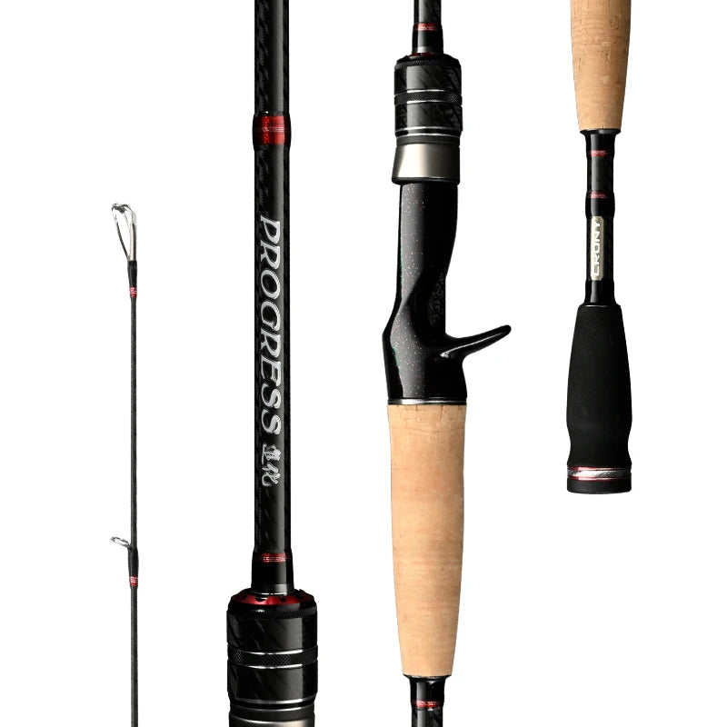 CRONY Progress V 7'1'' 7'2'' High Carbon Blank Medium Fast F MF Fuji a Guide Bait Spinning Long Casting Spinning Fishing Rod