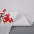 HA-13085D China Factory Price Multi Color 100% Linen All Over Embroidery Fabric for Women Dress