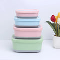 LIHONG Reusable Stainless Steel Food Storage Containers Tiffin Food Box Lunch Containers Set Silicone Lunch Box Anti-Slip