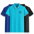 Men's Golf for Polo Shirt High Quality Embroidered Blank for Polo T-Shirts for Sports Solid Pattern Formal Style