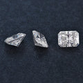 SICGEM Radiant Cut Loose Moissanite D Color VVS1 Clarity GRA Certified 9.25 Mohs Hardness Color Play for Jewelry Making