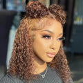 Cheap Deep Curly Wave Short Bob Wig Human Hair Hd Full Lace Front Wig Vendor Raw Indian Virgin Lace Frontal Wig for Black Women