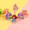 Custom Printed Acrylic Standees Many Different Cartoon Figures Plastic Material Customized