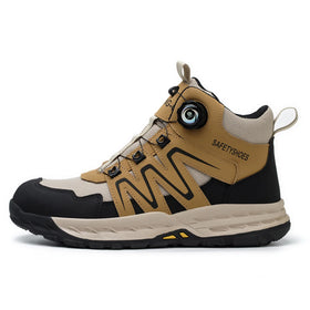 Diansen 717 Men's Safety Shoes Steel Toe Lightweight All Season Protective Steel Toe Work Boots