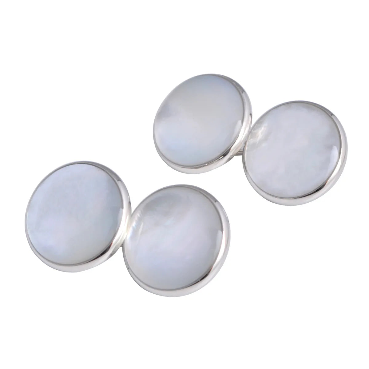 Wholesale Natural Mother Pearl Shell Stone Elegant Cufflinks Custom Mens Suit Shirt Fashion Accessory Wedding Tuxedo Trendy Gift