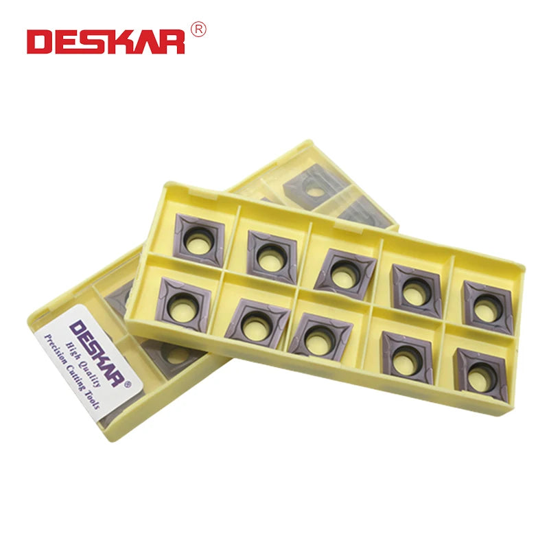 For CNC Lathe Carbide Inserts Turning Tools Machining Cut Sharp Blade Universal CCMT120404 120408 LF6018 OEM