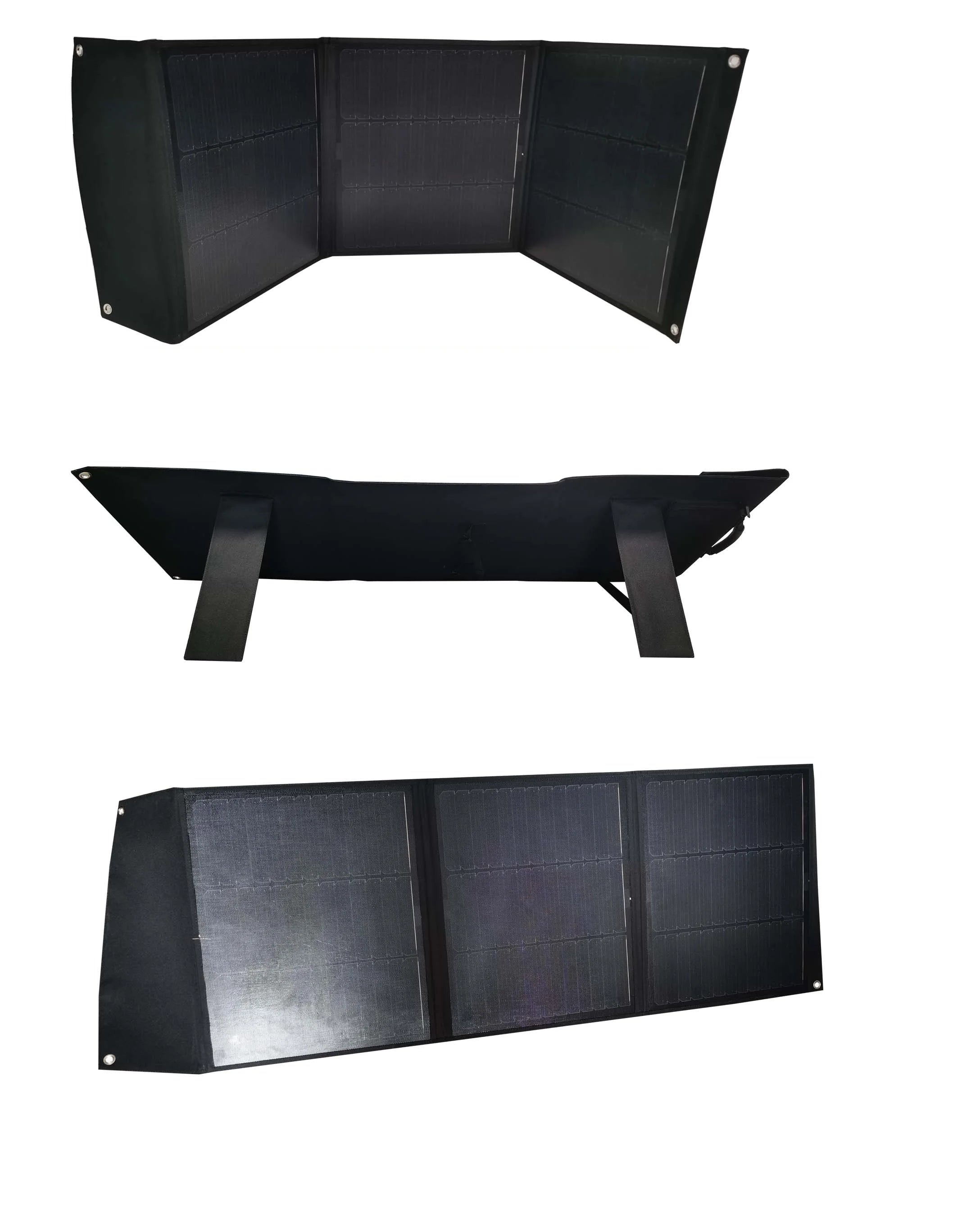Portable 100W 18V Foldable Solar Panel Kit for Campers Outdoor Folding Solar Panels
