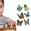 Lovely Glitter Shinning Butterfly Temporary Body Art Tattoo Sticker