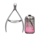 Wholesale Professional Stainless Steel Cuticle Nippers Double Spring Toe Nail Cuticle Clipper Plier Cuticle Nipper