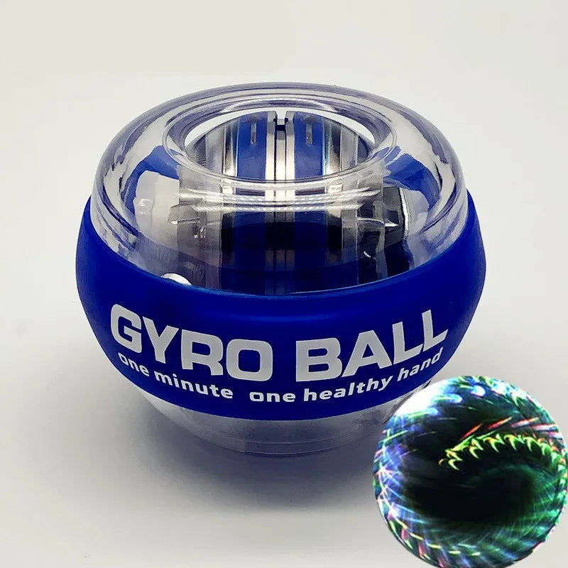 Gyro Ball Wrist Power Forearm Exerciser Gyroball Wrist Arm Trainer Exerciser LED Light Gym Forearm Power Wrist Gyro Ball