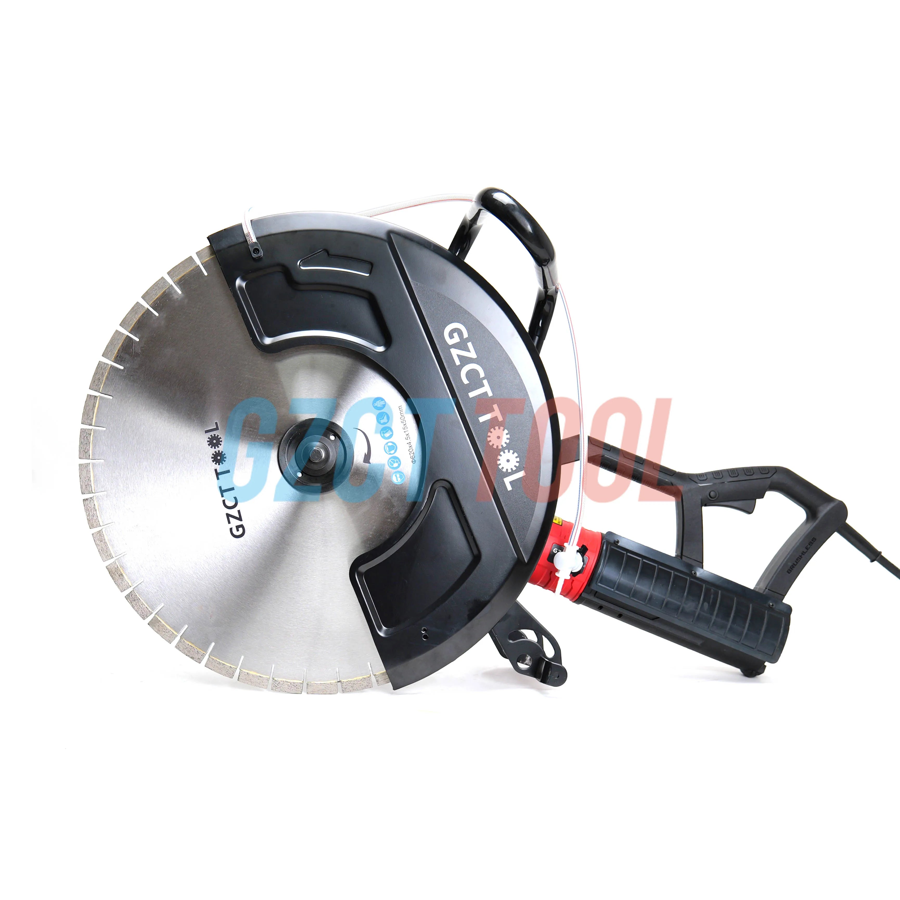 GZCT 7500W Electric Cement Cutting Machine 24-Inch Saw Blade Concrete Cutter for Marble and Granite