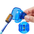 Toothbrush Covers Portable Toothbrush Protector Coverings Clips Toothbrush Storage Head Cover Cap for Household Travel