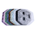 Luxury Cooling Crystal Healing Stones Face Mask White Tiger Eye Stone Amethyst Crystal Face Mask Stones Rose Quartz Face Mask