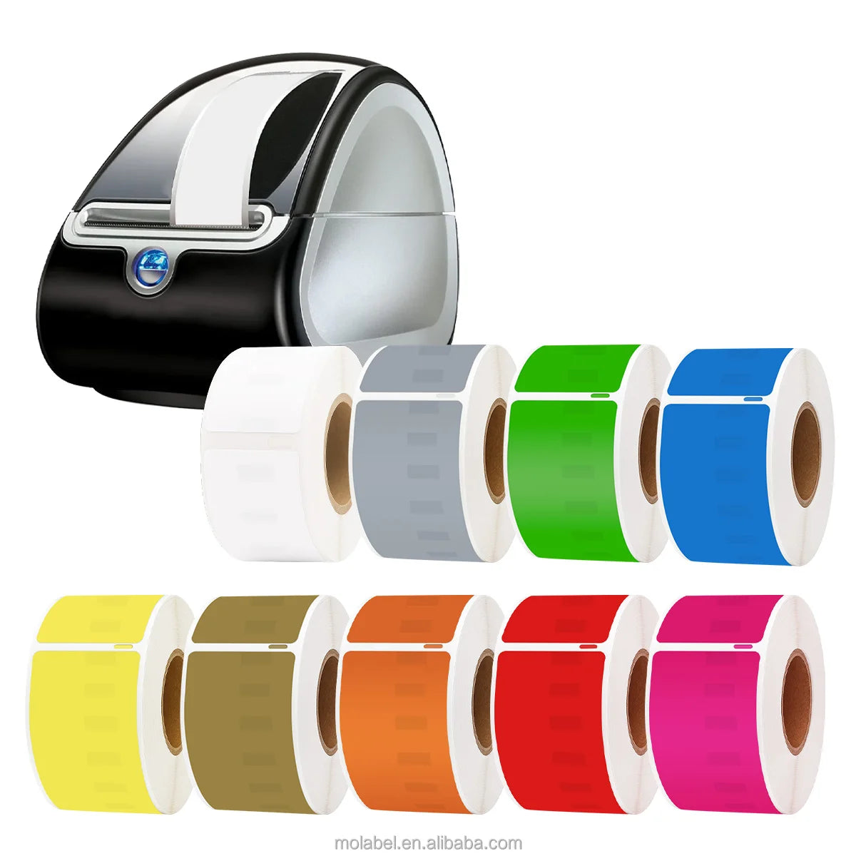 Dymo Compatible Colorful Thermal Labels 89mm X 36mm LW 99012/30321 S0722400 for LabelWriters Except 550/5XL Printers