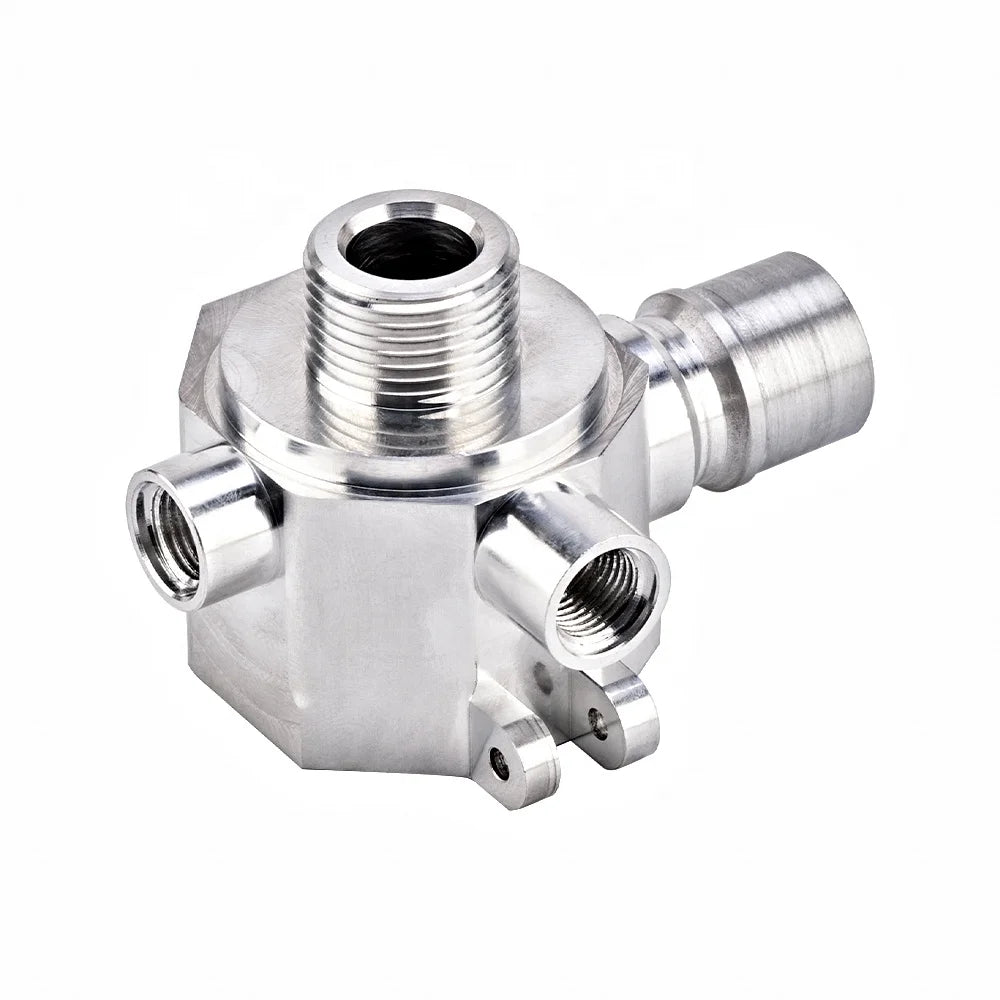 Good Price CNC Factory Custom Machining Hydraulic Joints Aluminum Brass Stainless Steel Joints Cnc Pipe Fittings