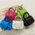 2025 Luxury Cloud Chain Small Square Crossbody Bag New Fold-Feeling Luxury Messenger Bag Shoulder Handbags